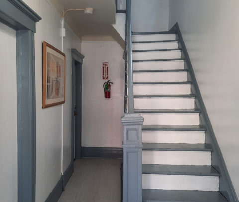 Renovated Exterior Hallway After 2